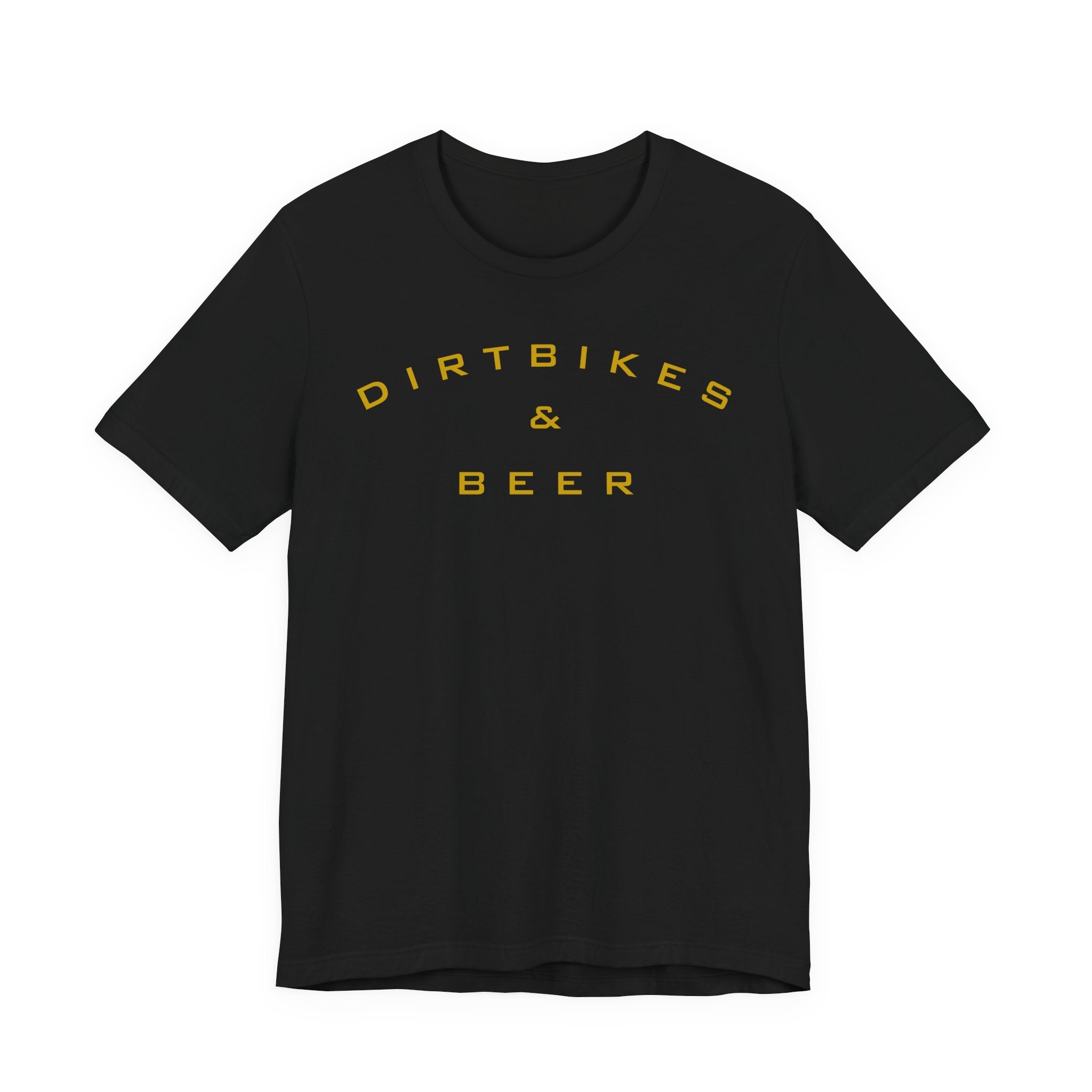 Dirtbikes & Beer T-Shirt — Vintage Moto Rider Tee