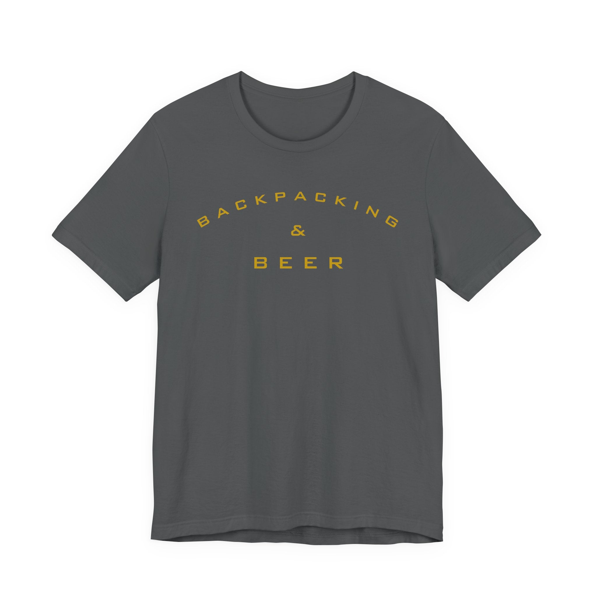 Backpacking & Beer T‑Shirt — Outdoor Adventure Camping Tee