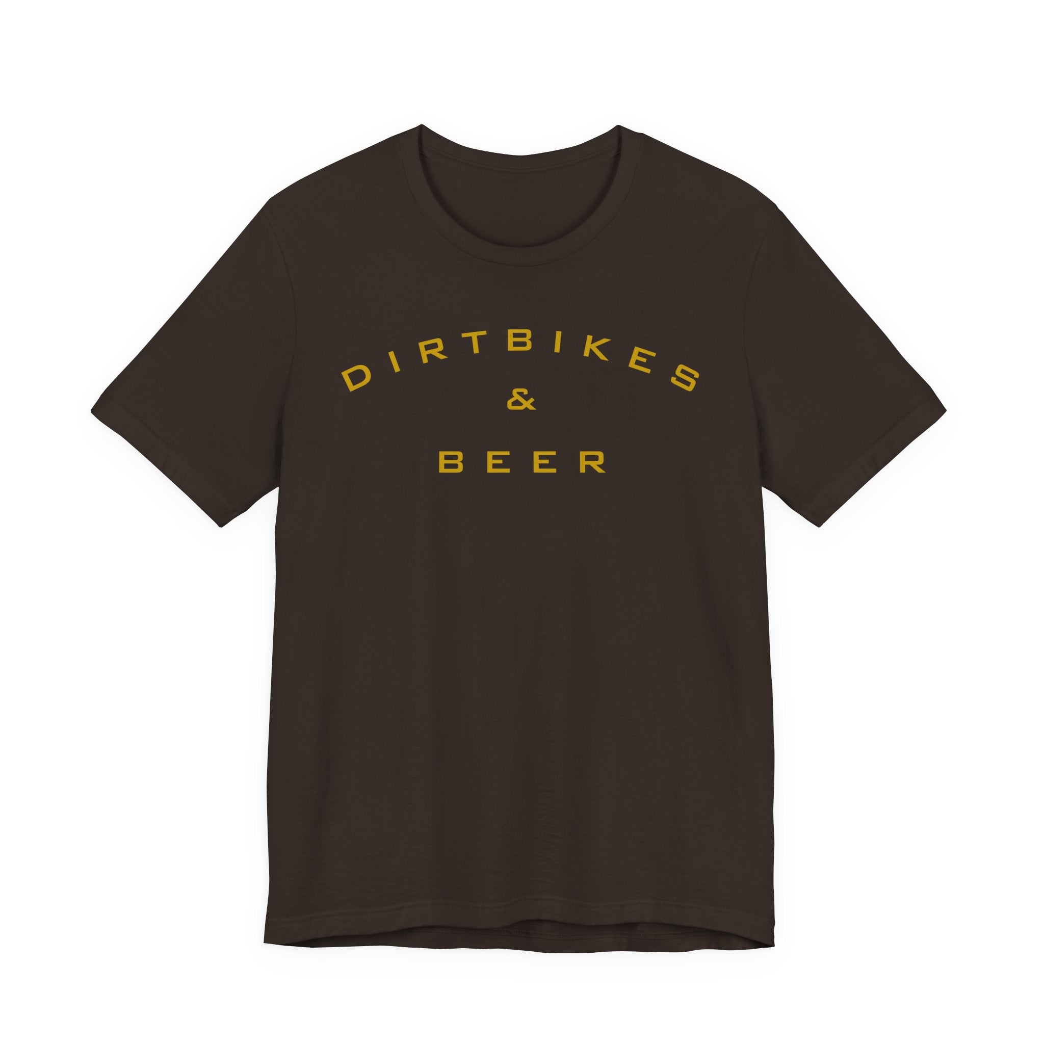 Dirtbikes & Beer T-Shirt — Vintage Moto Rider Tee