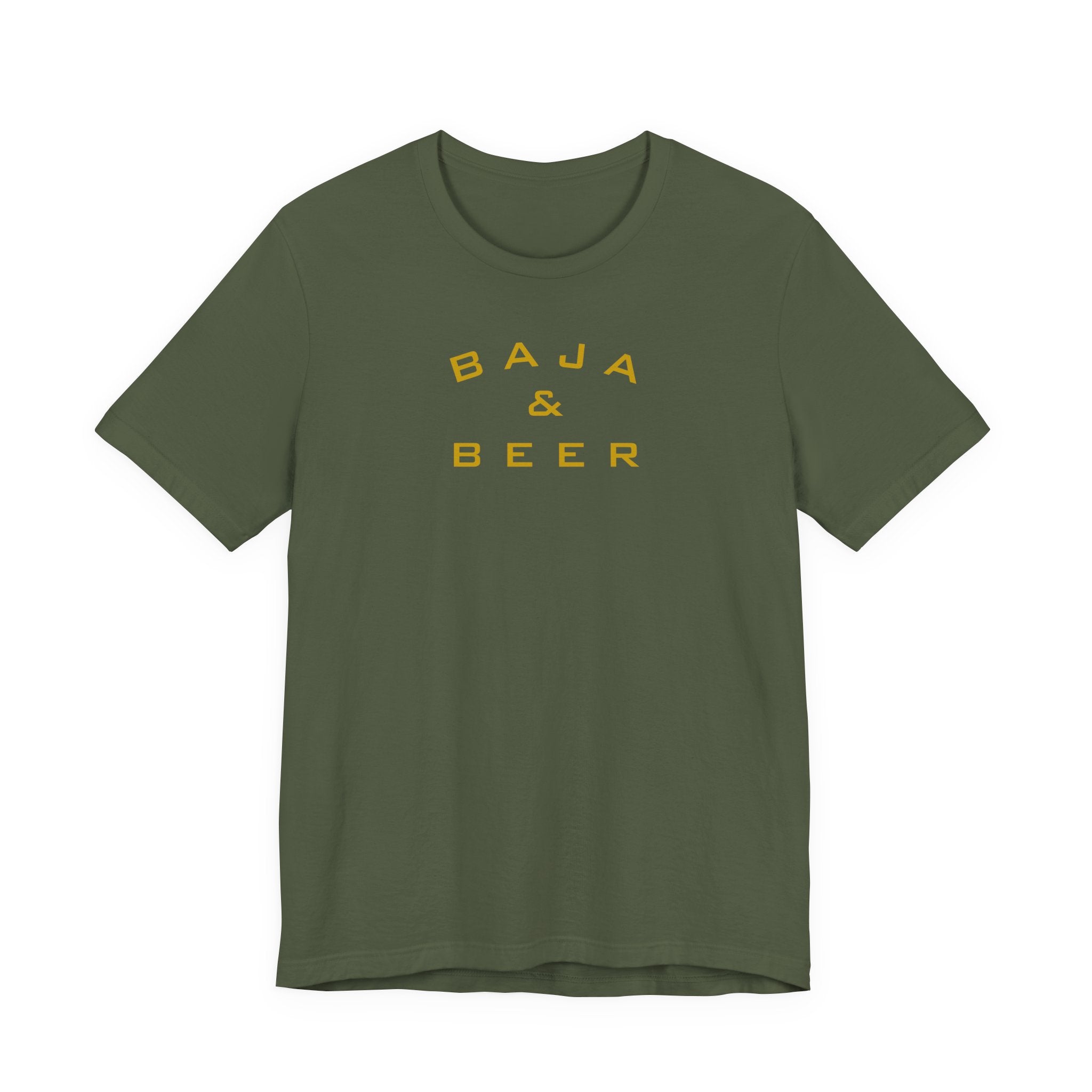 Baja & Beer Tee — Casual Beach Vacation T-Shirt