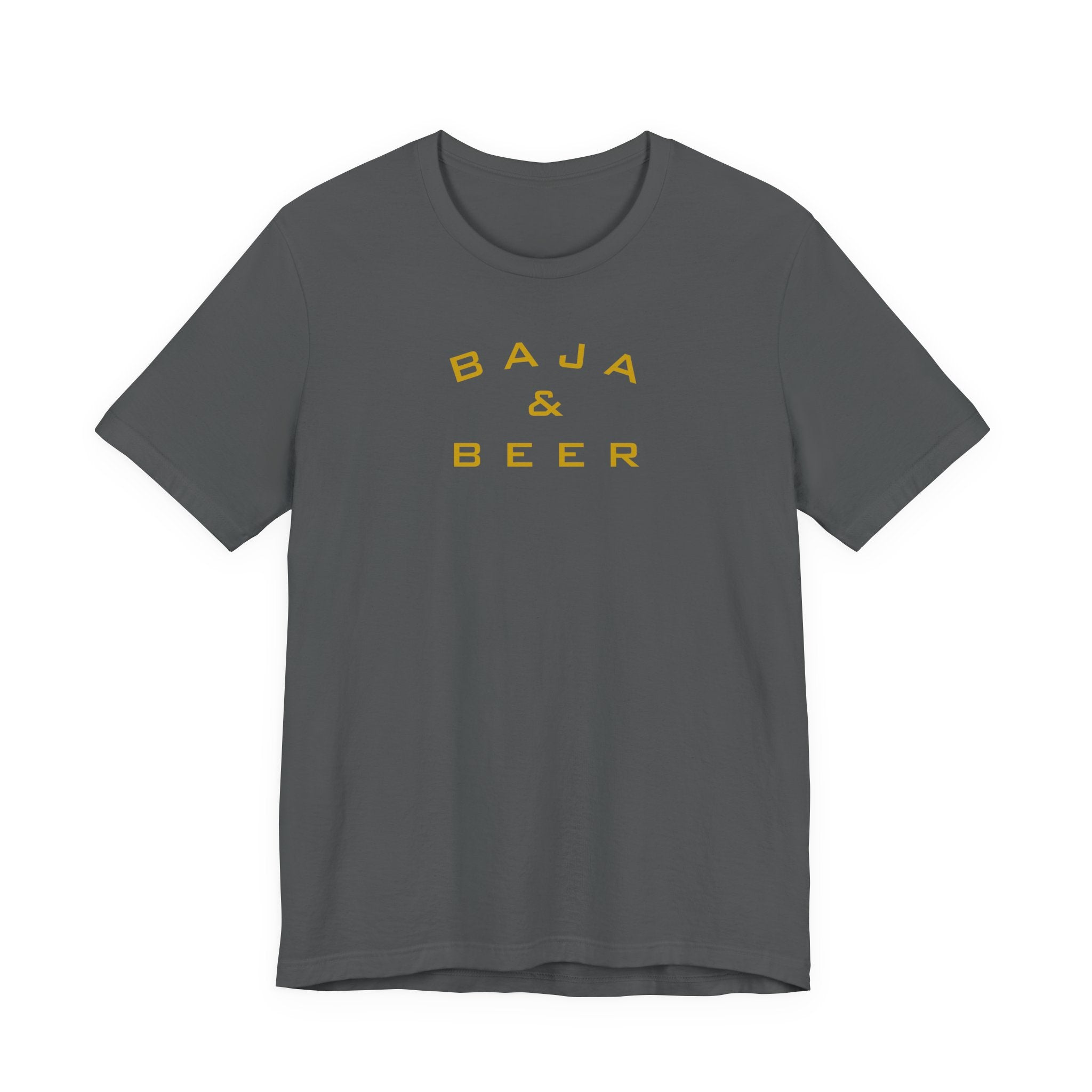 Baja & Beer Tee — Casual Beach Vacation T-Shirt