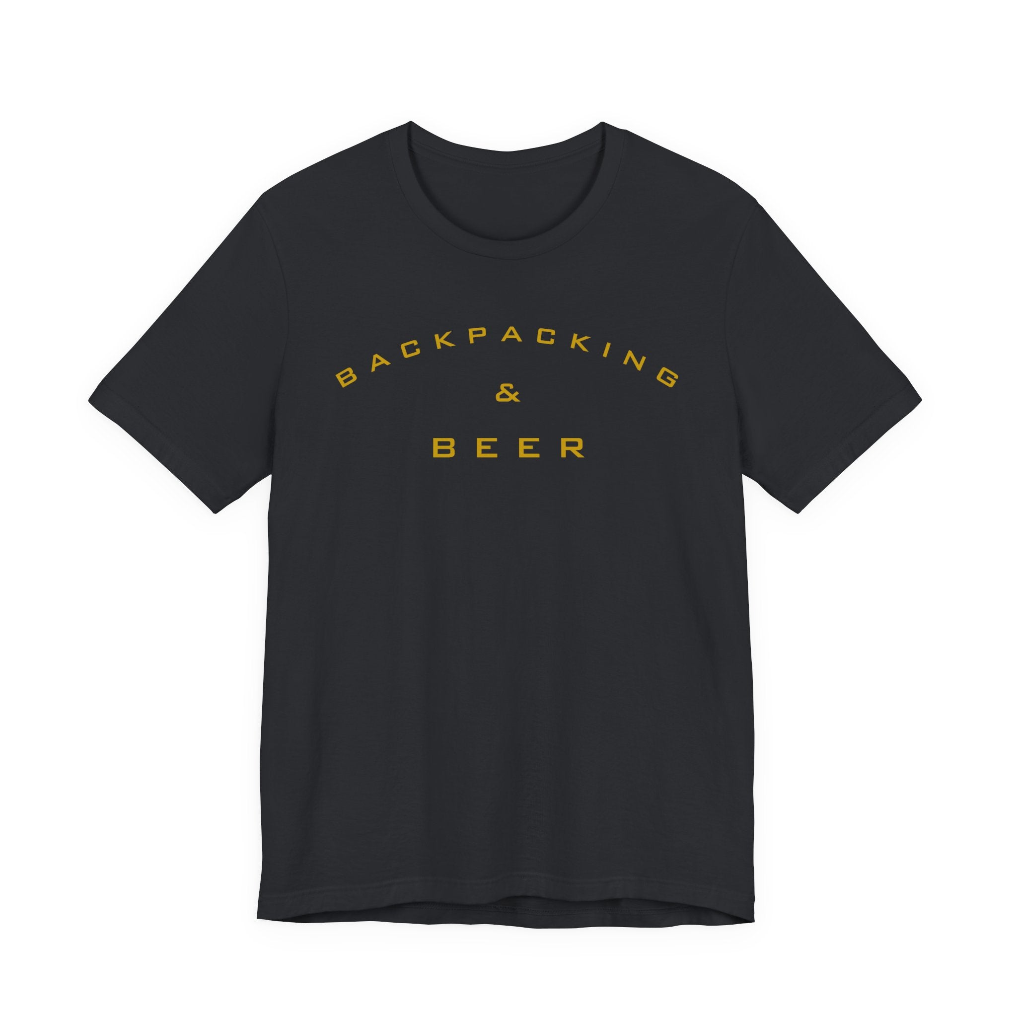 Backpacking & Beer T‑Shirt — Outdoor Adventure Camping Tee