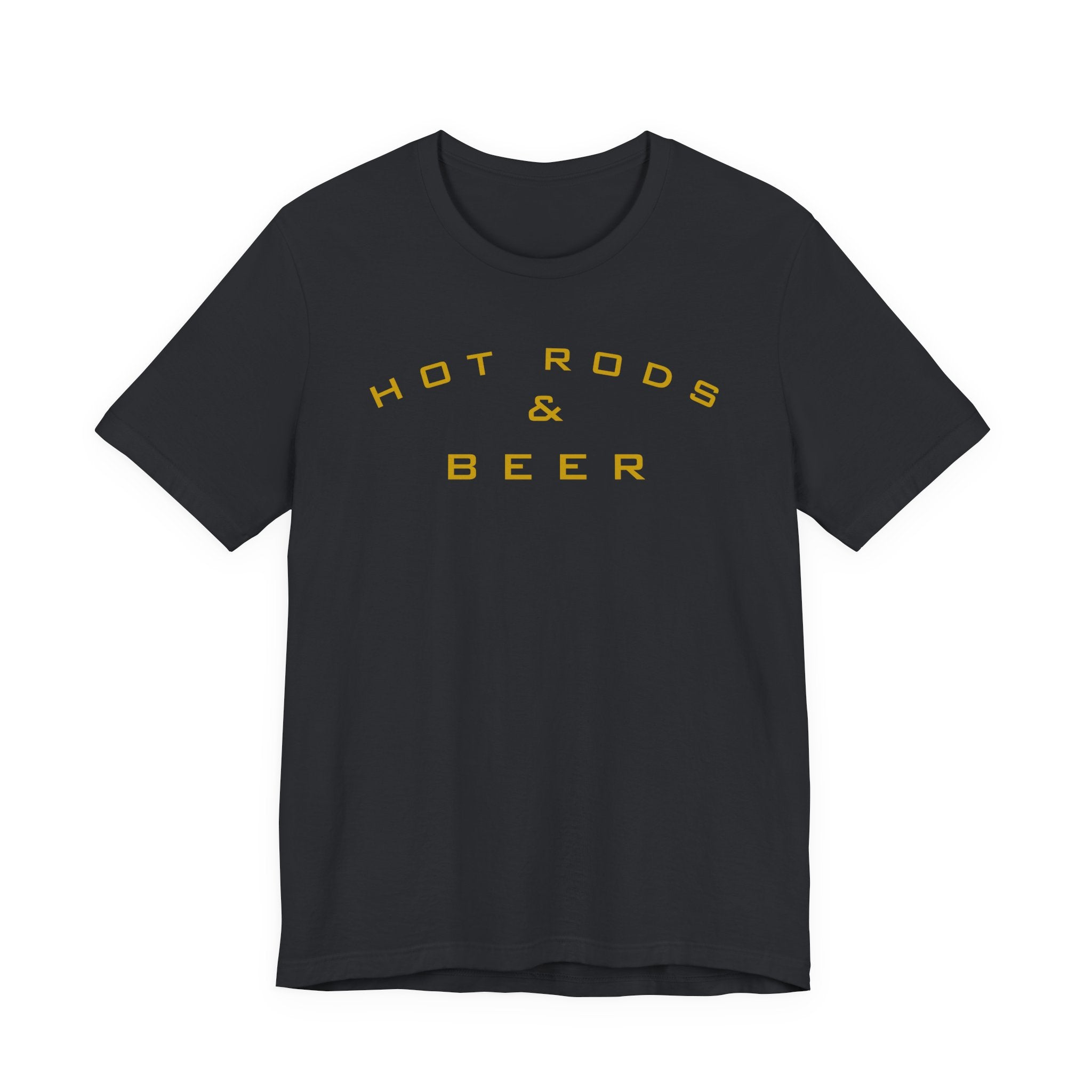 Hot Rods & Beer T-Shirt — Retro Car Lover Tee