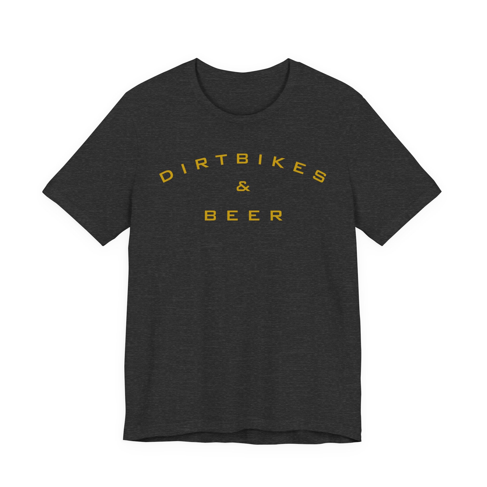 Dirtbikes & Beer T-Shirt — Vintage Moto Rider Tee