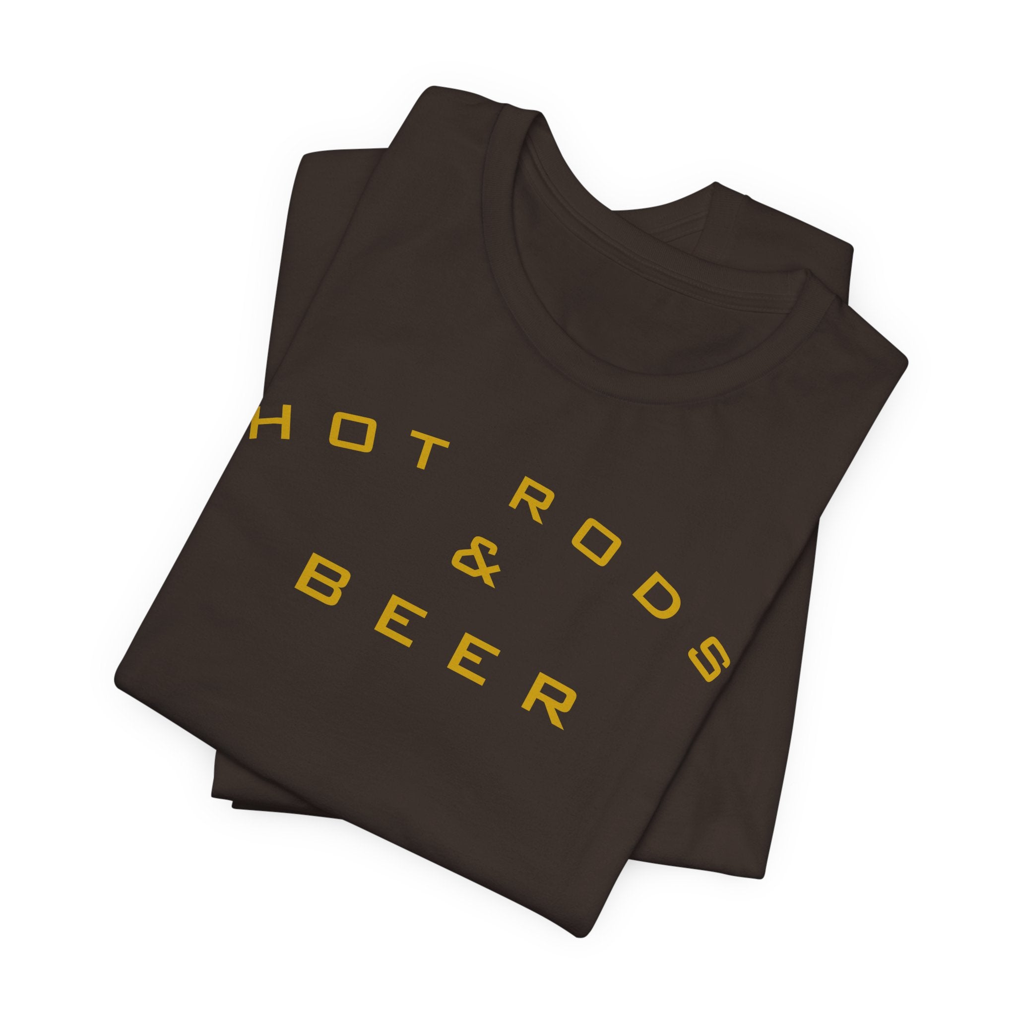 Hot Rods & Beer T-Shirt — Retro Car Lover Tee