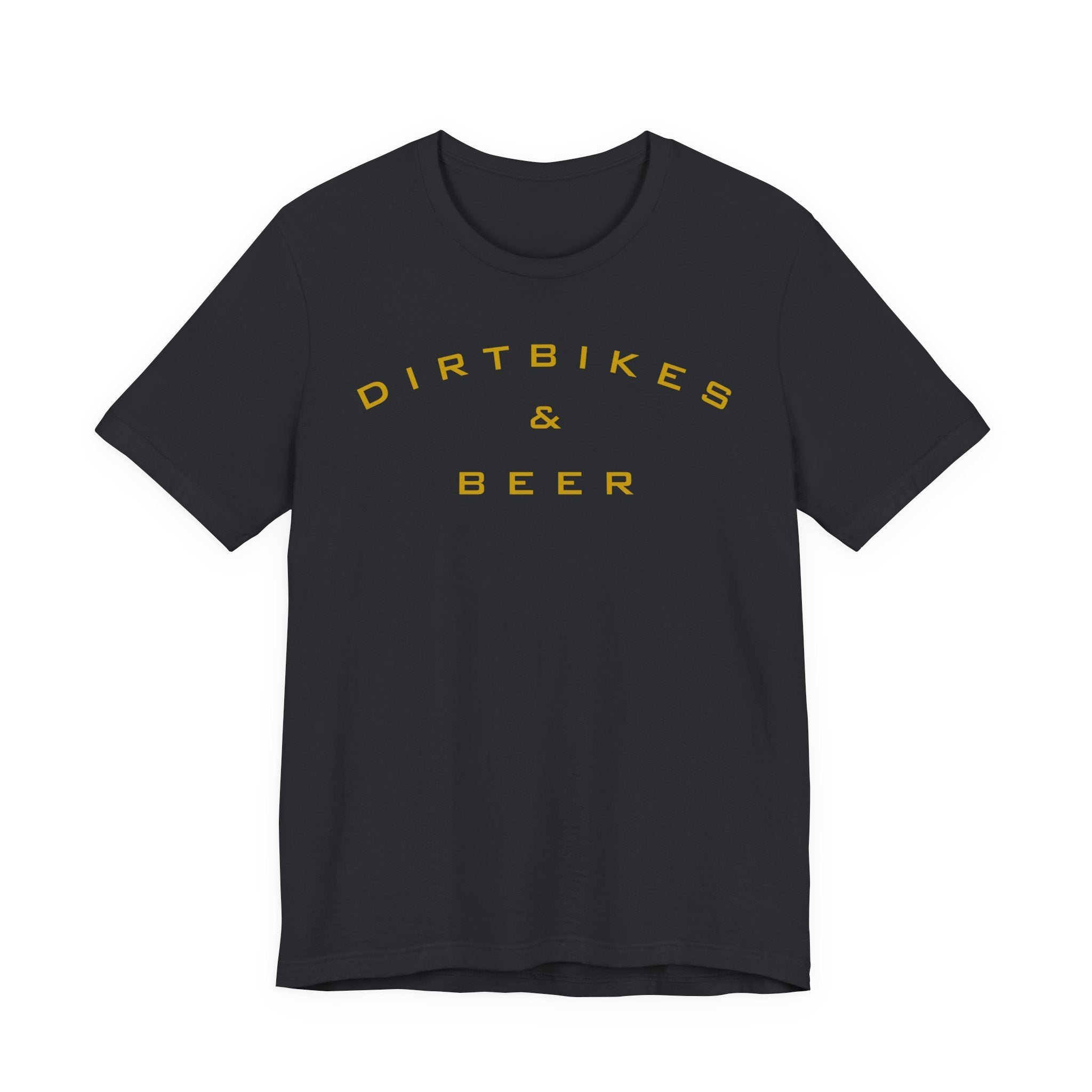 Dirtbikes & Beer T-Shirt — Vintage Moto Rider Tee