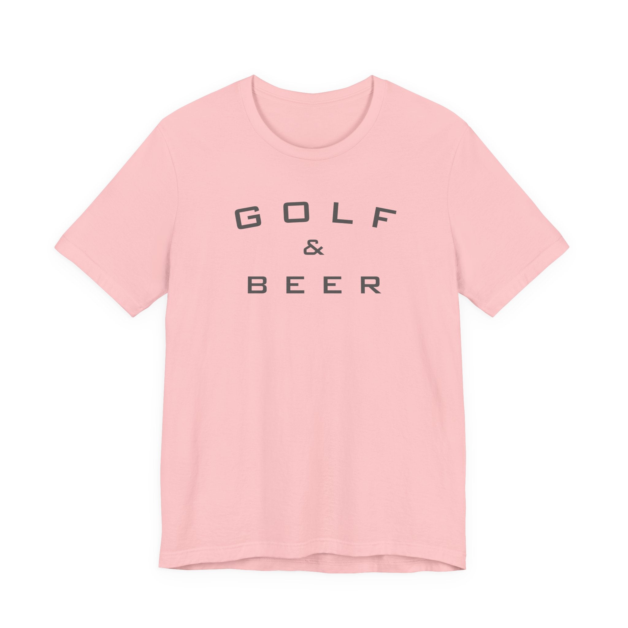 Golf & Beer T-Shirt — Casual Golfing Tee for Golf Lovers