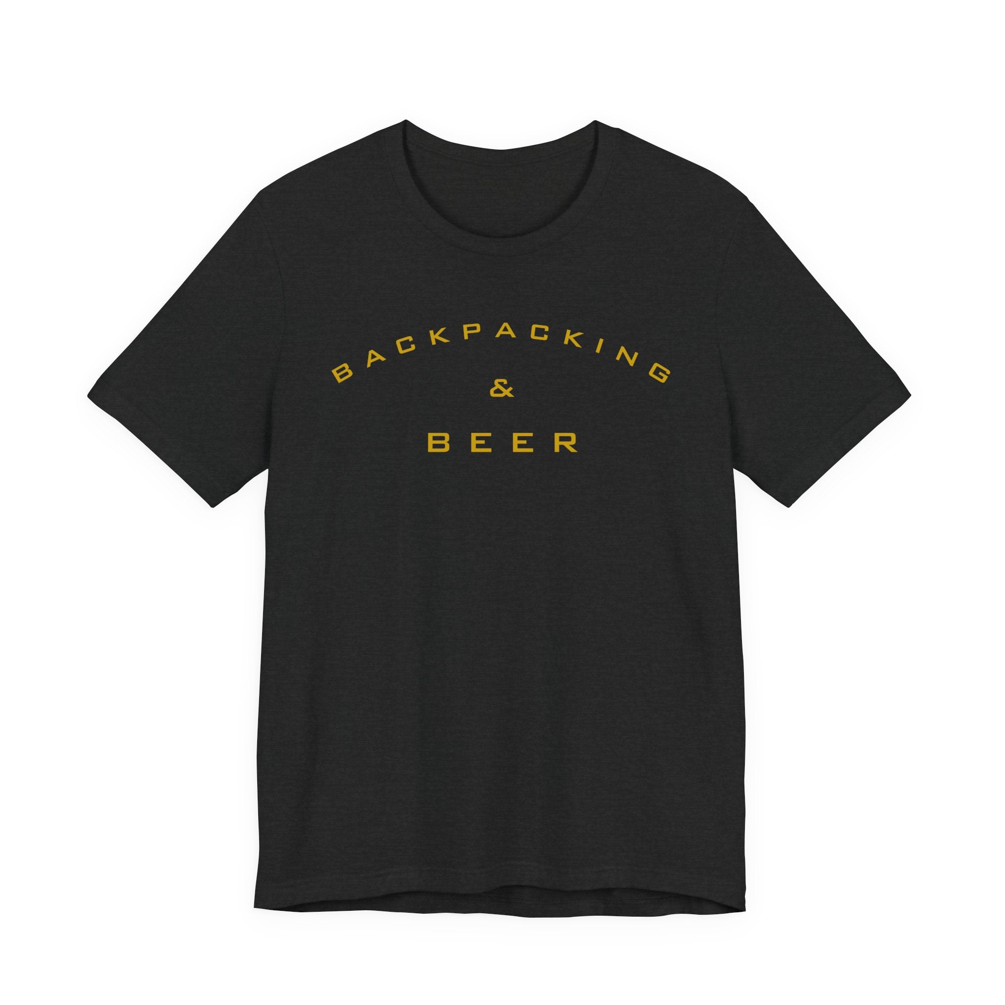 Backpacking & Beer T‑Shirt — Outdoor Adventure Camping Tee