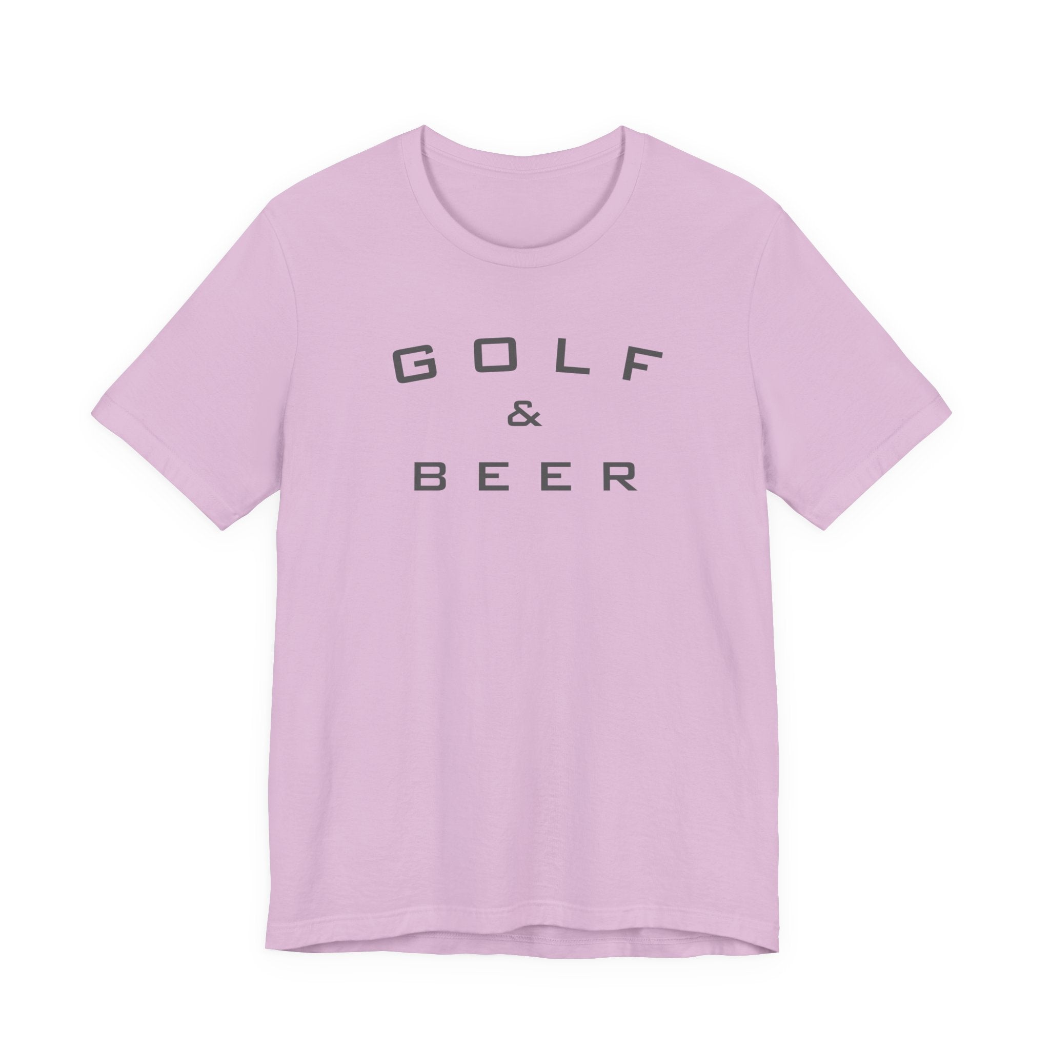 Golf & Beer T-Shirt — Casual Golfing Tee for Golf Lovers