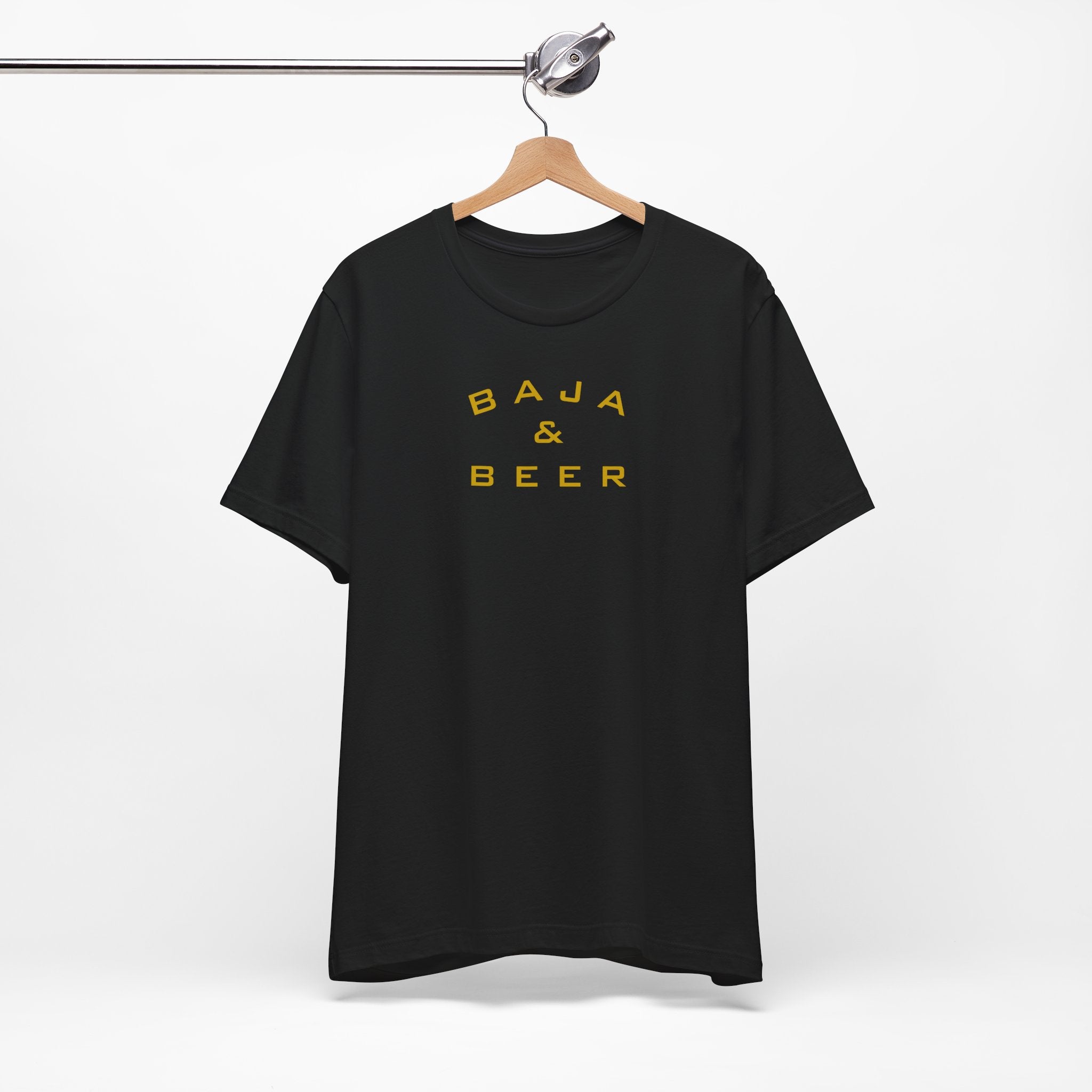 Baja & Beer Tee — Casual Beach Vacation T-Shirt