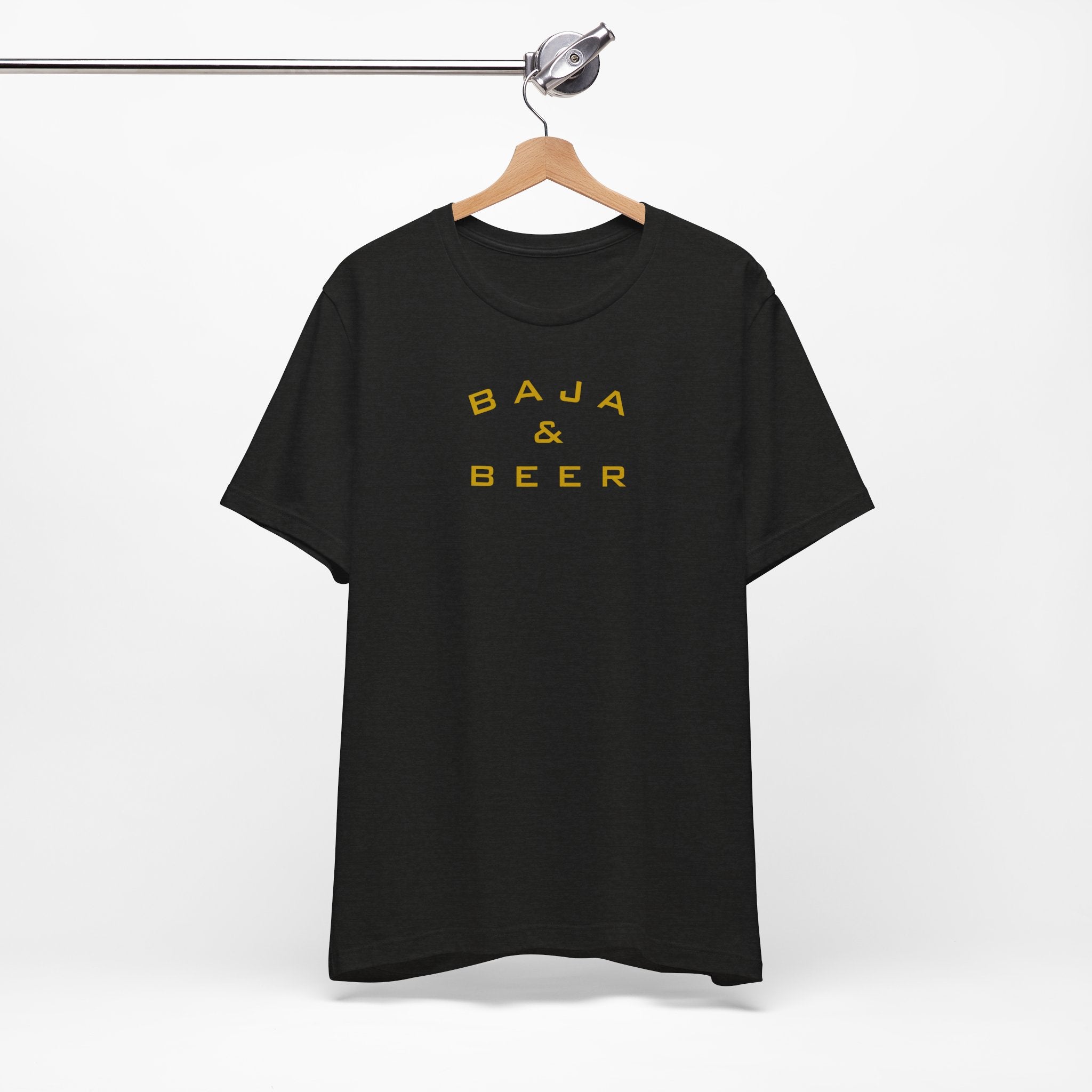 Baja & Beer Tee — Casual Beach Vacation T-Shirt