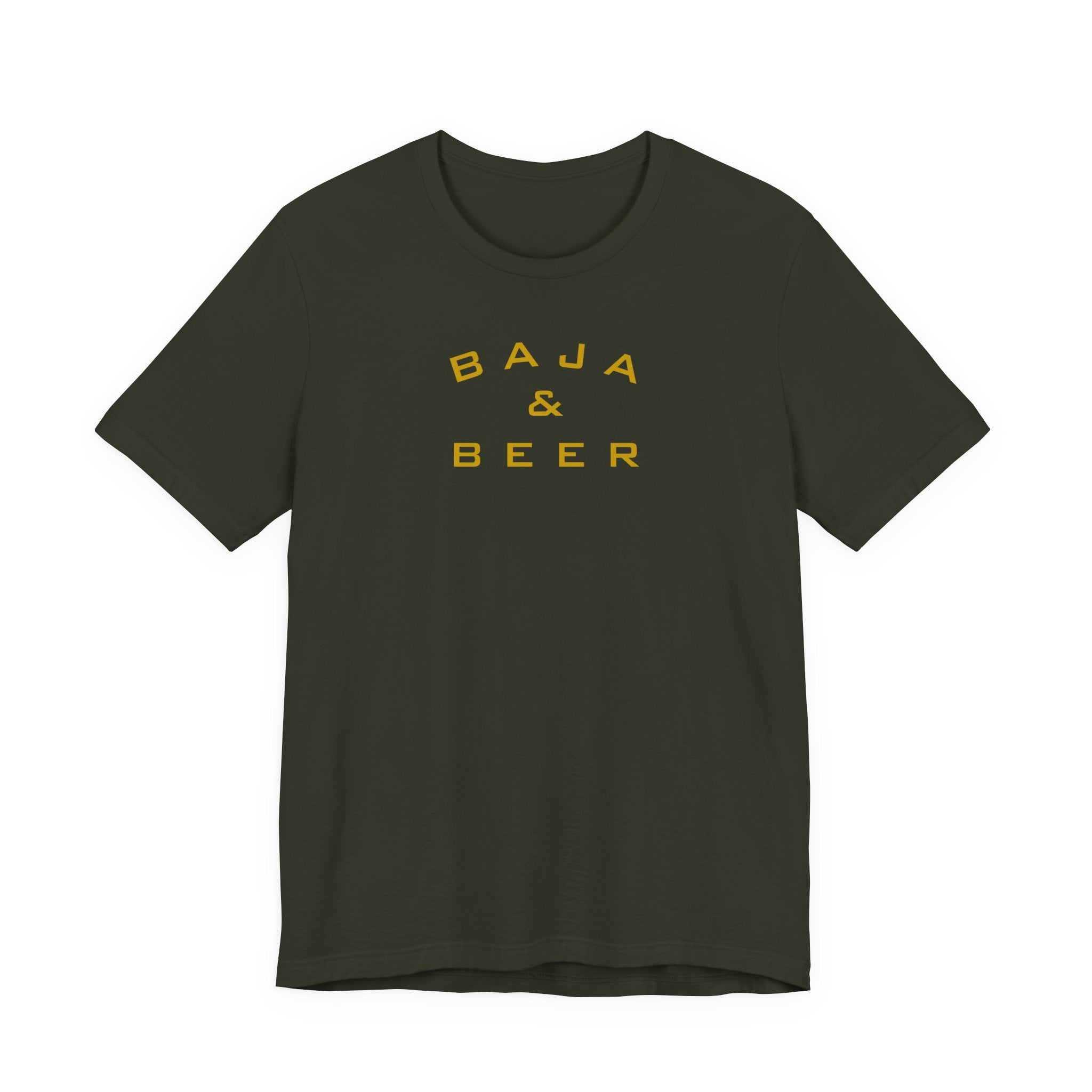 Baja & Beer Tee — Casual Beach Vacation T-Shirt
