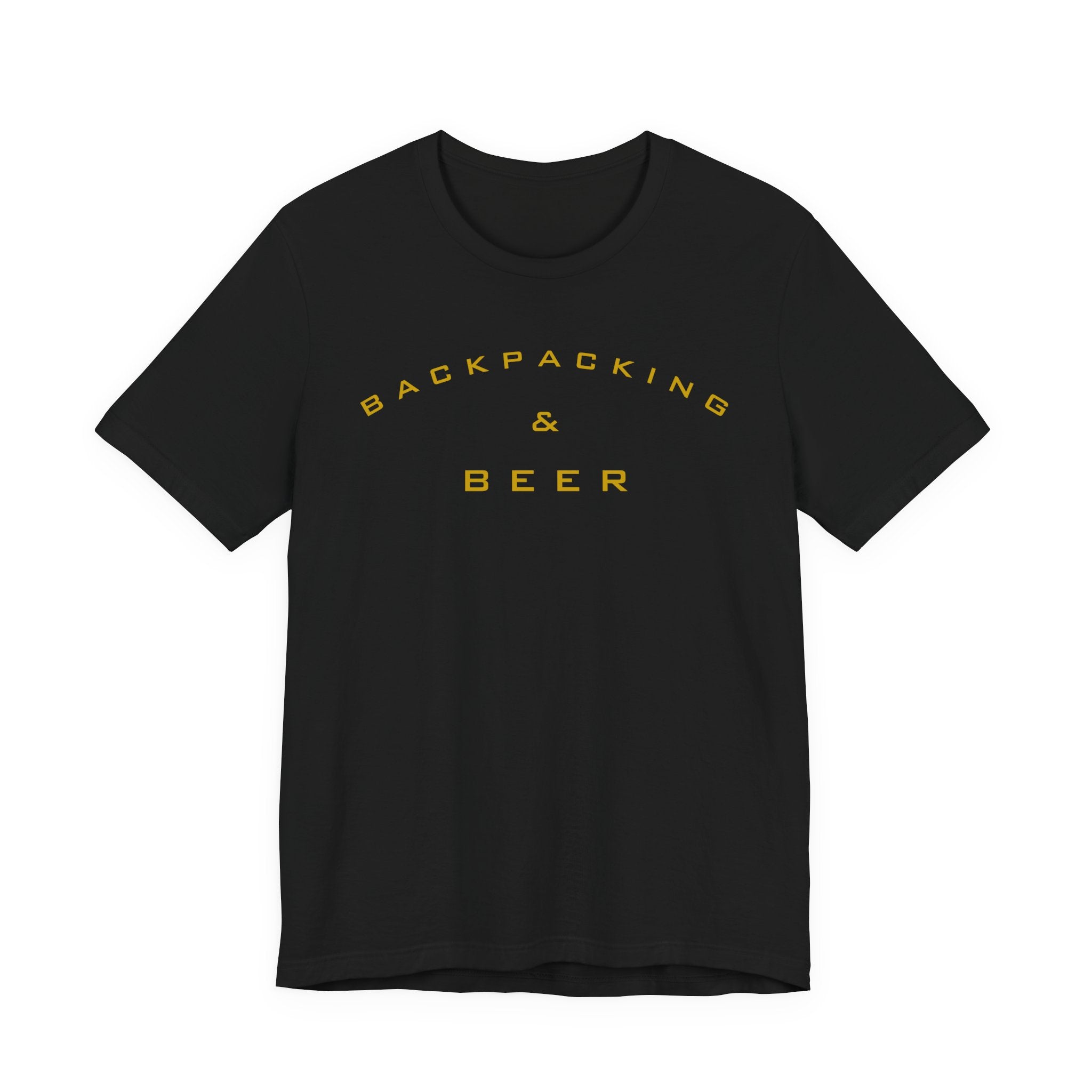 Backpacking & Beer T‑Shirt — Outdoor Adventure Camping Tee