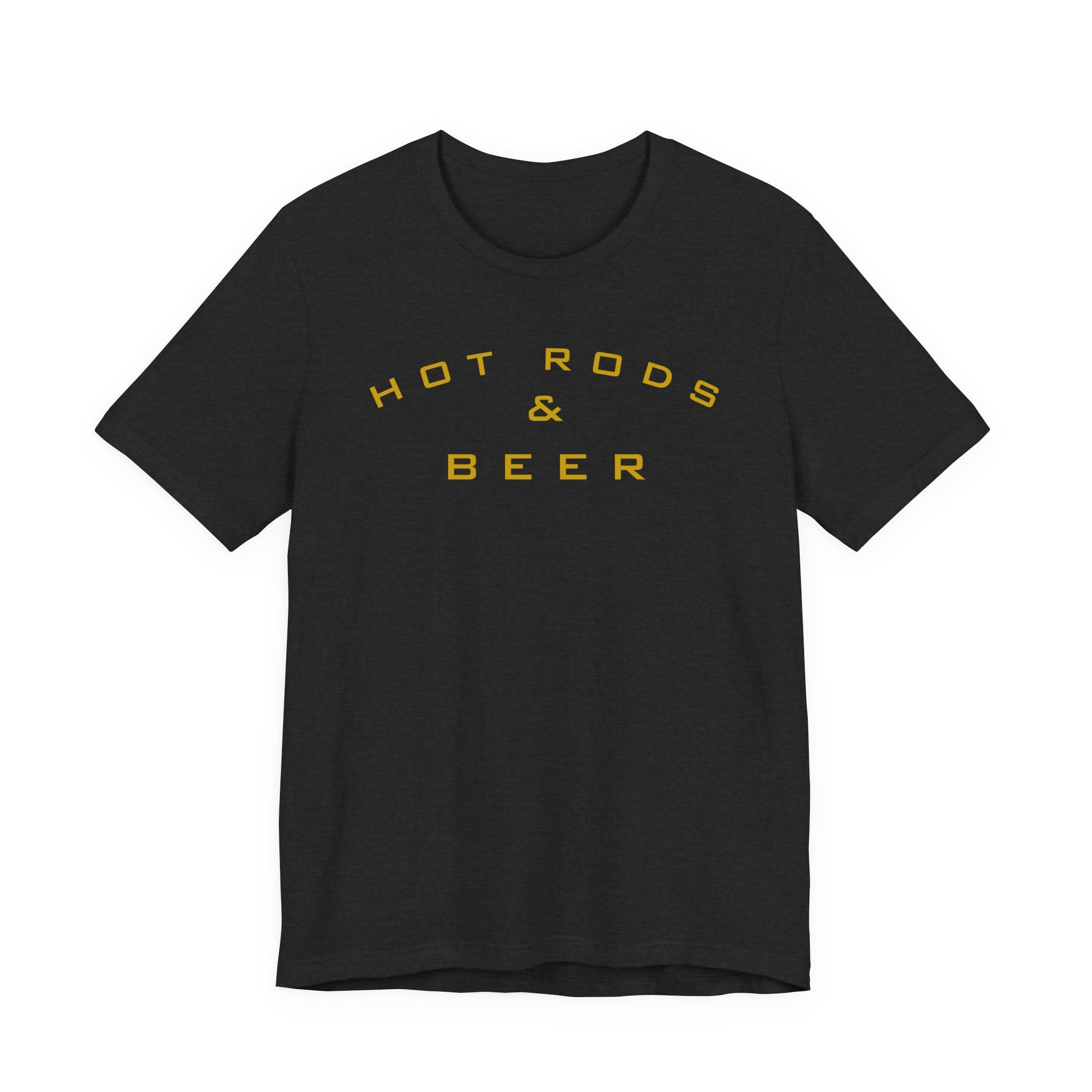 Hot Rods & Beer T-Shirt — Retro Car Lover Tee