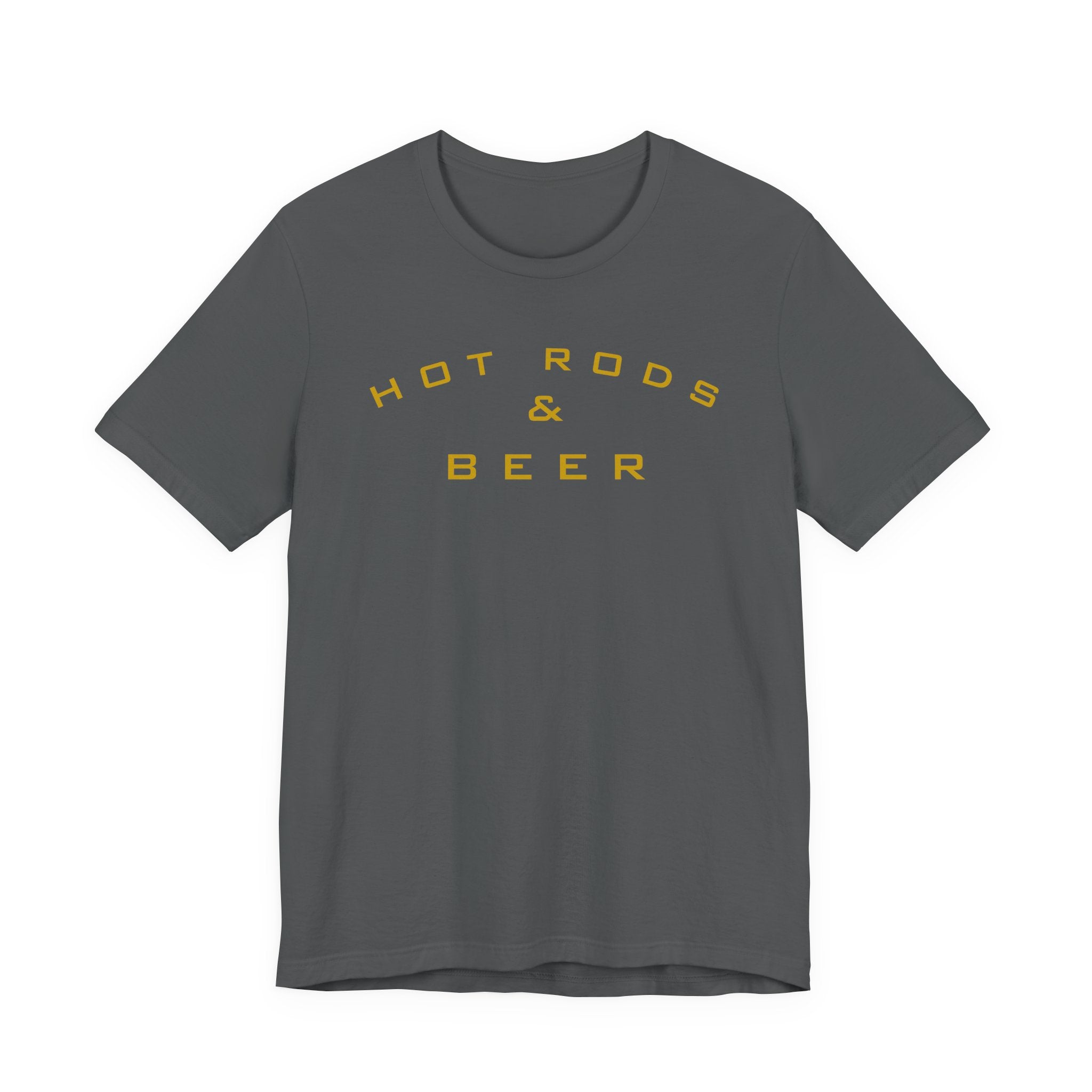 Hot Rods & Beer T-Shirt — Retro Car Lover Tee