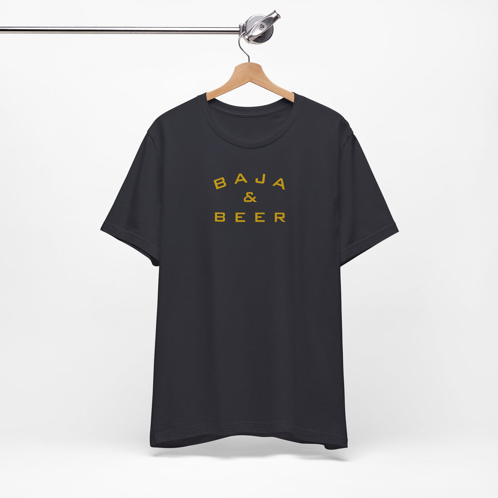 Baja & Beer Tee — Casual Beach Vacation T-Shirt