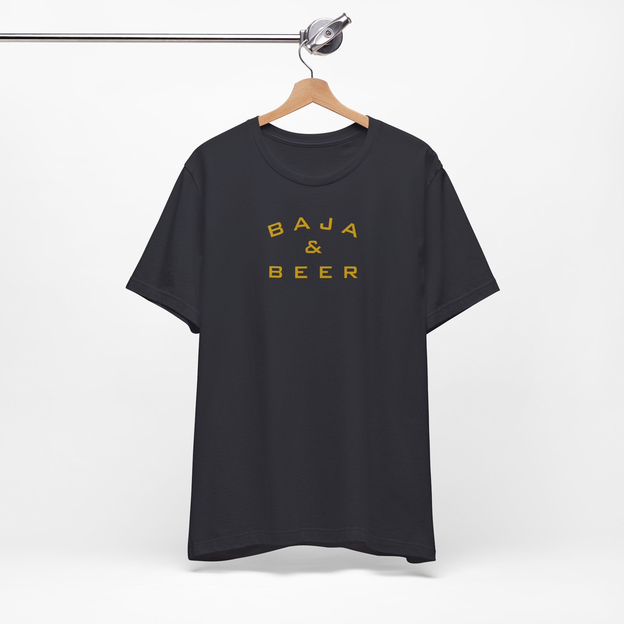 Baja & Beer Tee — Casual Beach Vacation T-Shirt