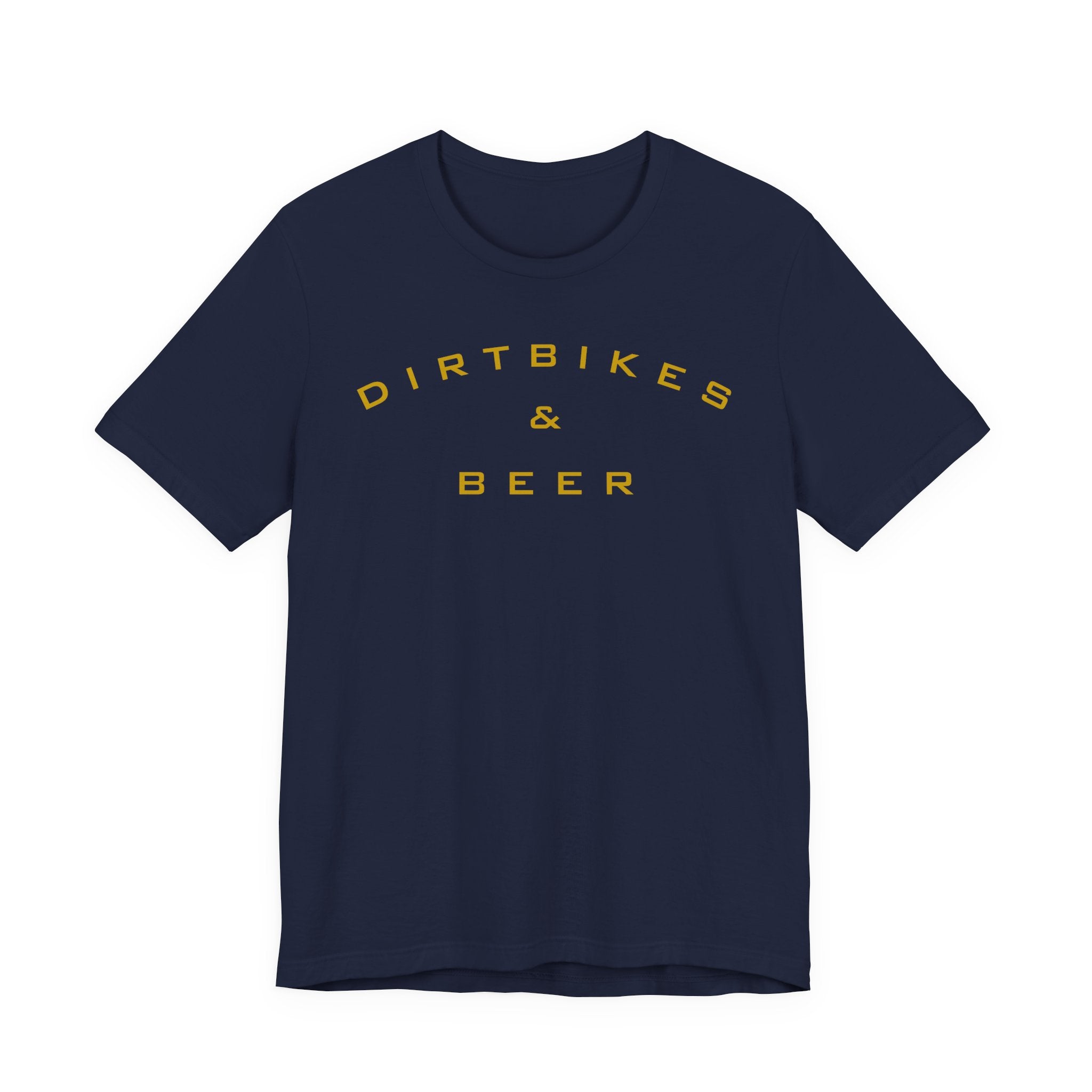 Dirtbikes & Beer T-Shirt — Vintage Moto Rider Tee