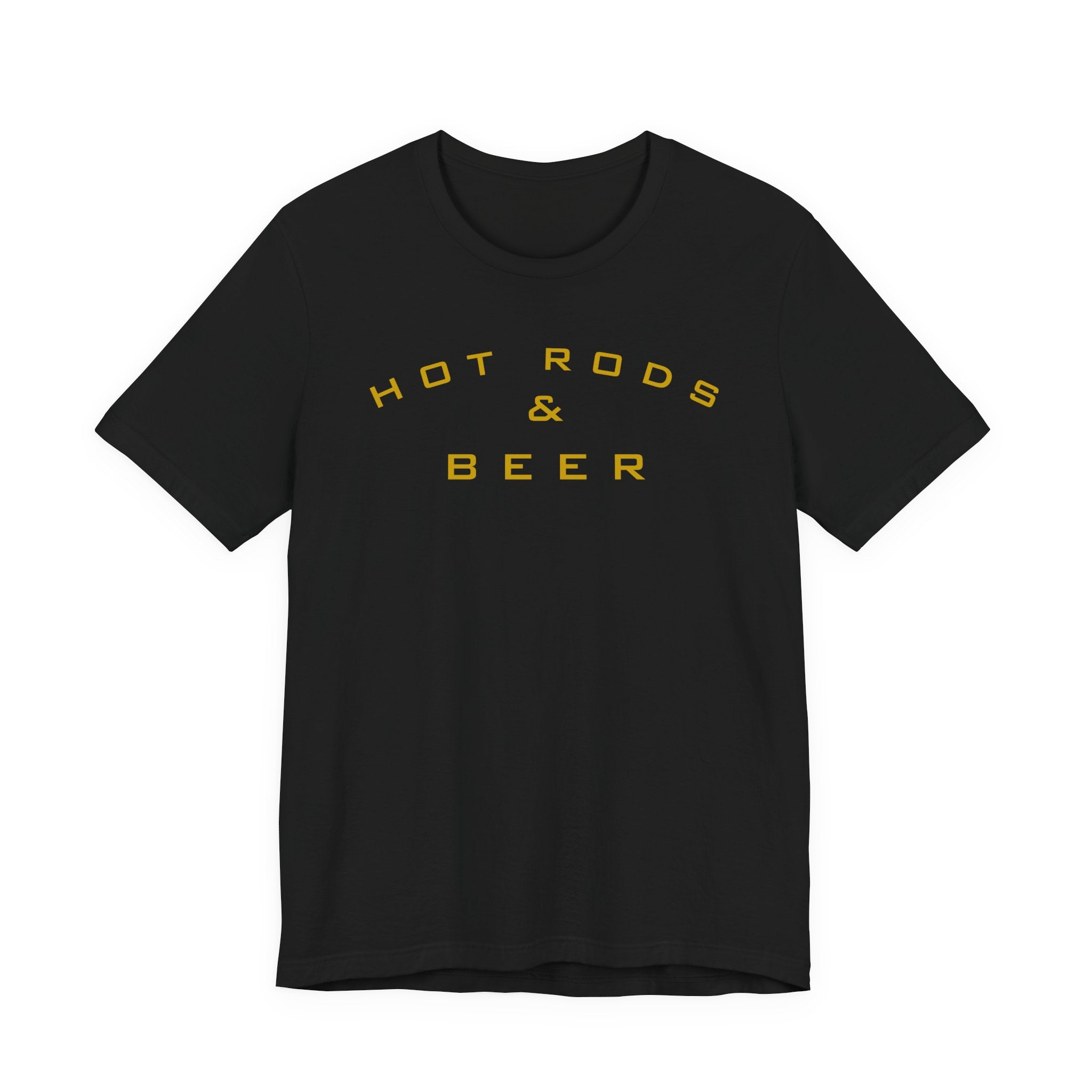 Hot Rods & Beer T-Shirt — Retro Car Lover Tee