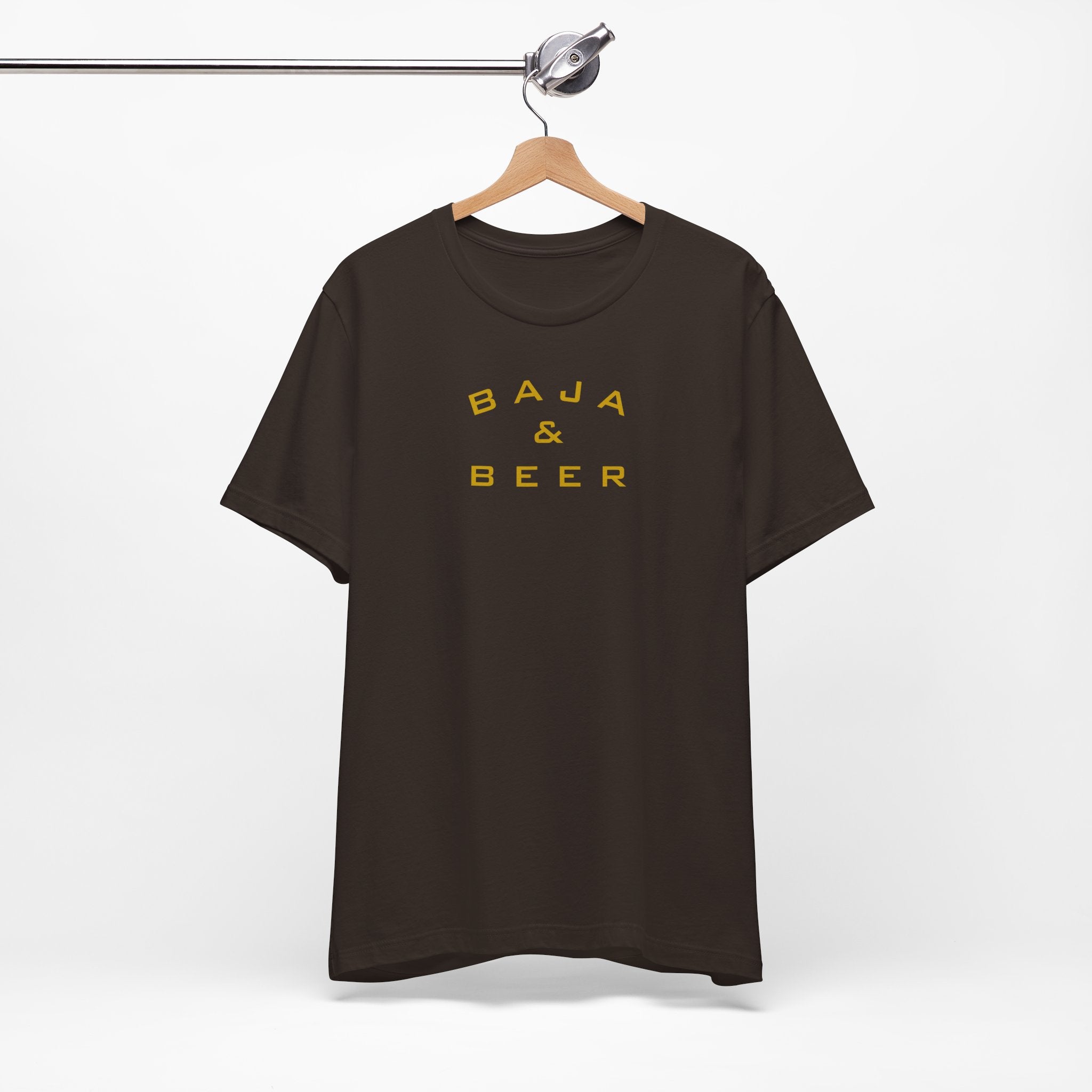 Baja & Beer Tee — Casual Beach Vacation T-Shirt