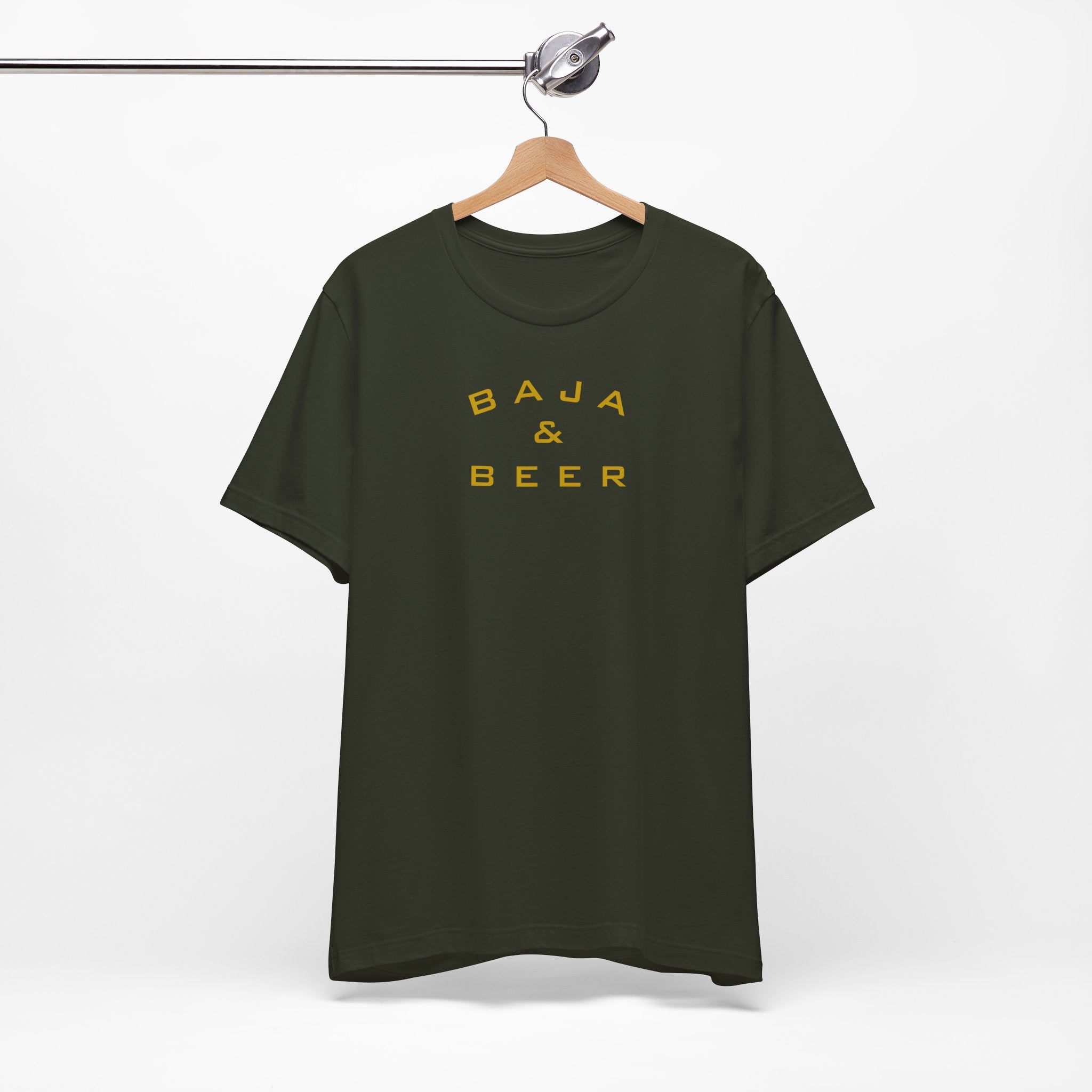 Baja & Beer Tee — Casual Beach Vacation T-Shirt