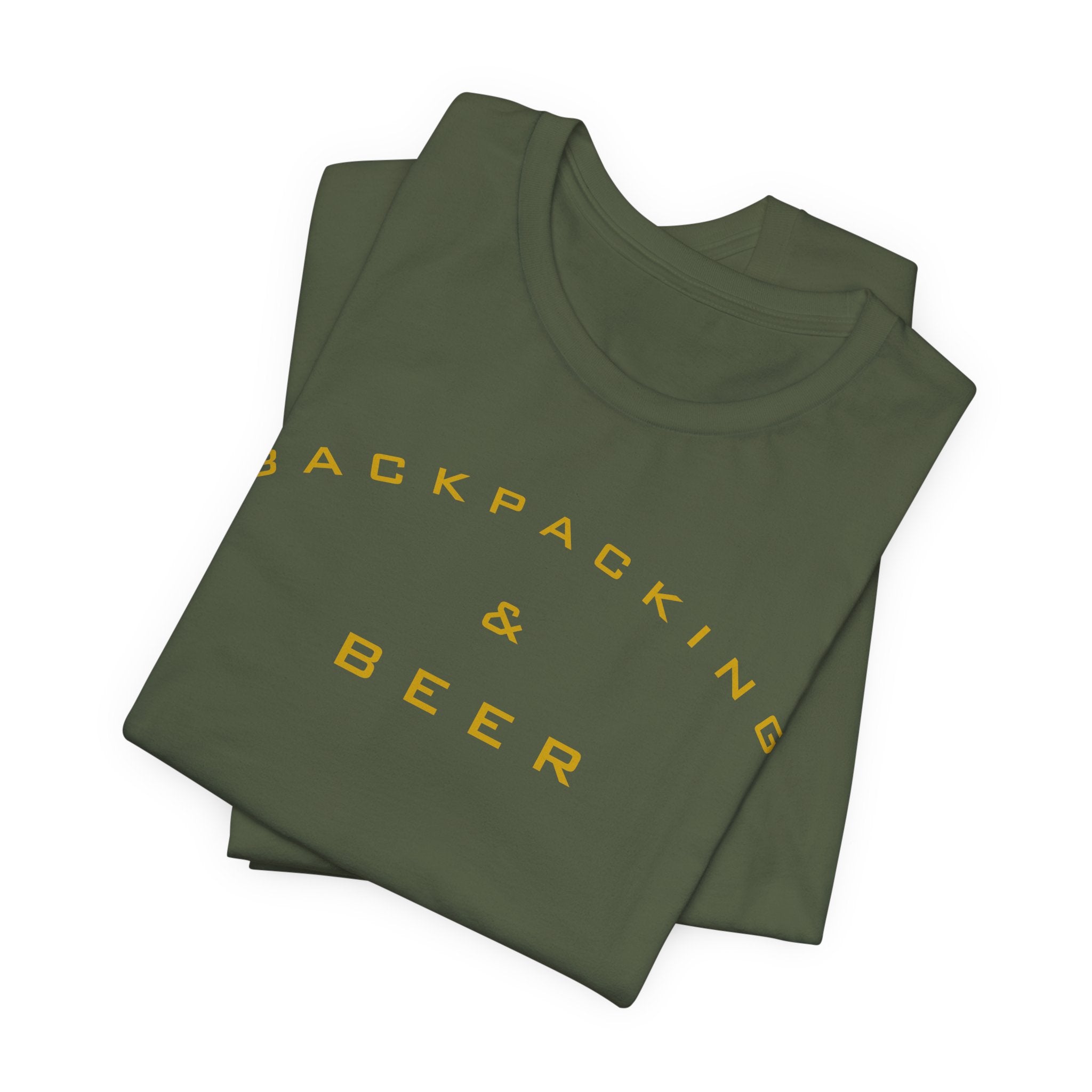 Backpacking & Beer T‑Shirt — Outdoor Adventure Camping Tee