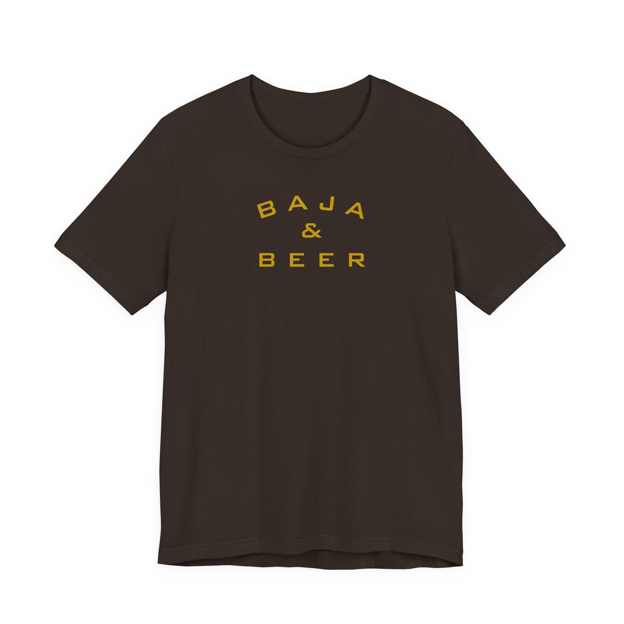 Baja & Beer Tee — Casual Beach Vacation T-Shirt