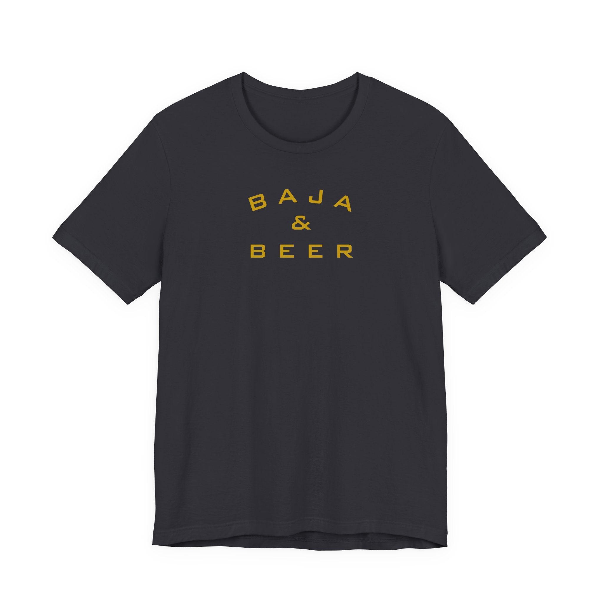 Baja & Beer Tee — Casual Beach Vacation T-Shirt