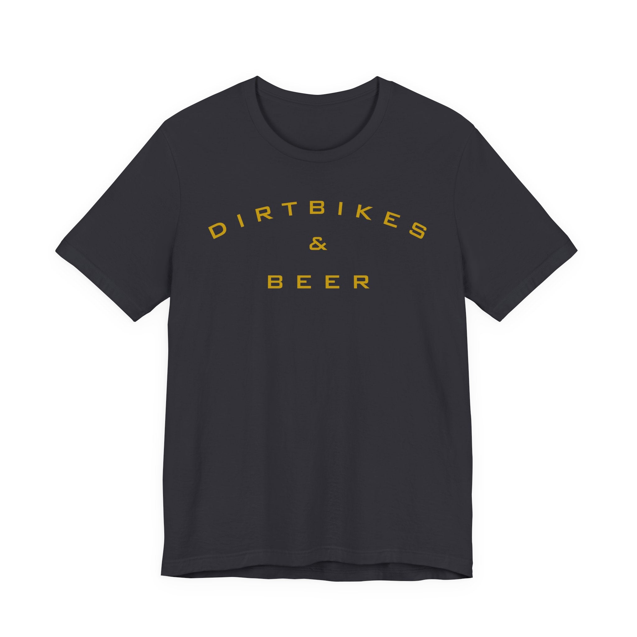 Dirtbikes & Beer T-Shirt — Vintage Moto Rider Tee