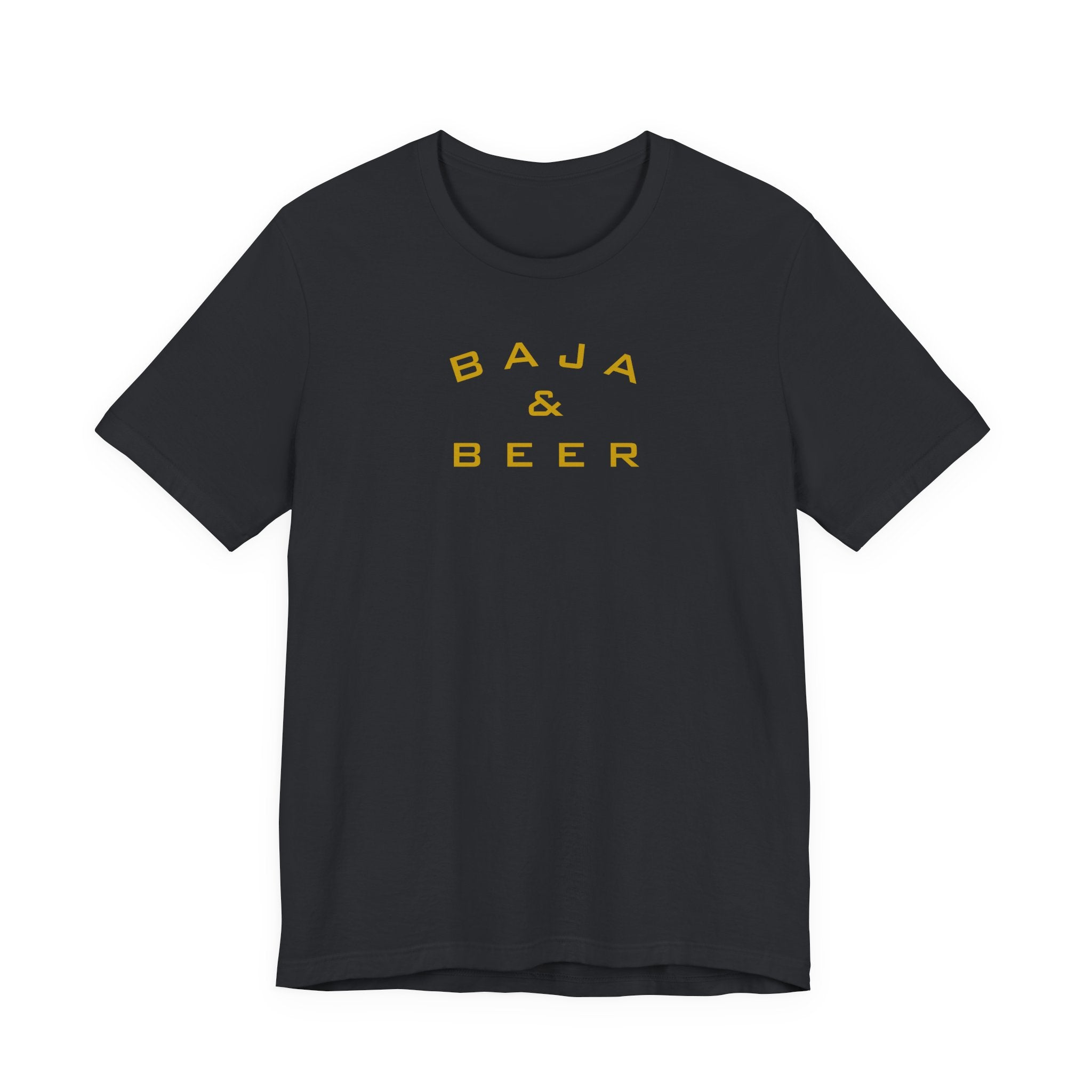 Baja & Beer Tee — Casual Beach Vacation T-Shirt