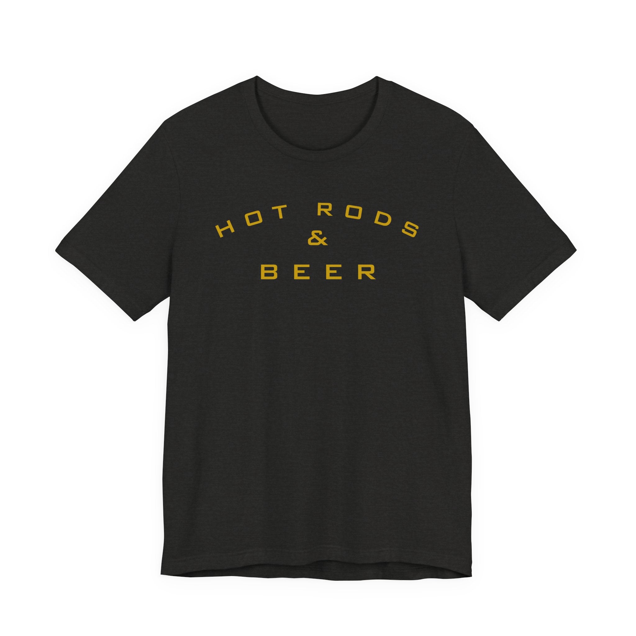 Hot Rods & Beer T-Shirt — Retro Car Lover Tee